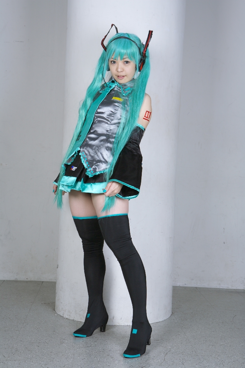 [Cosplay]  Vocaloid - Sexy Hatsune Miku